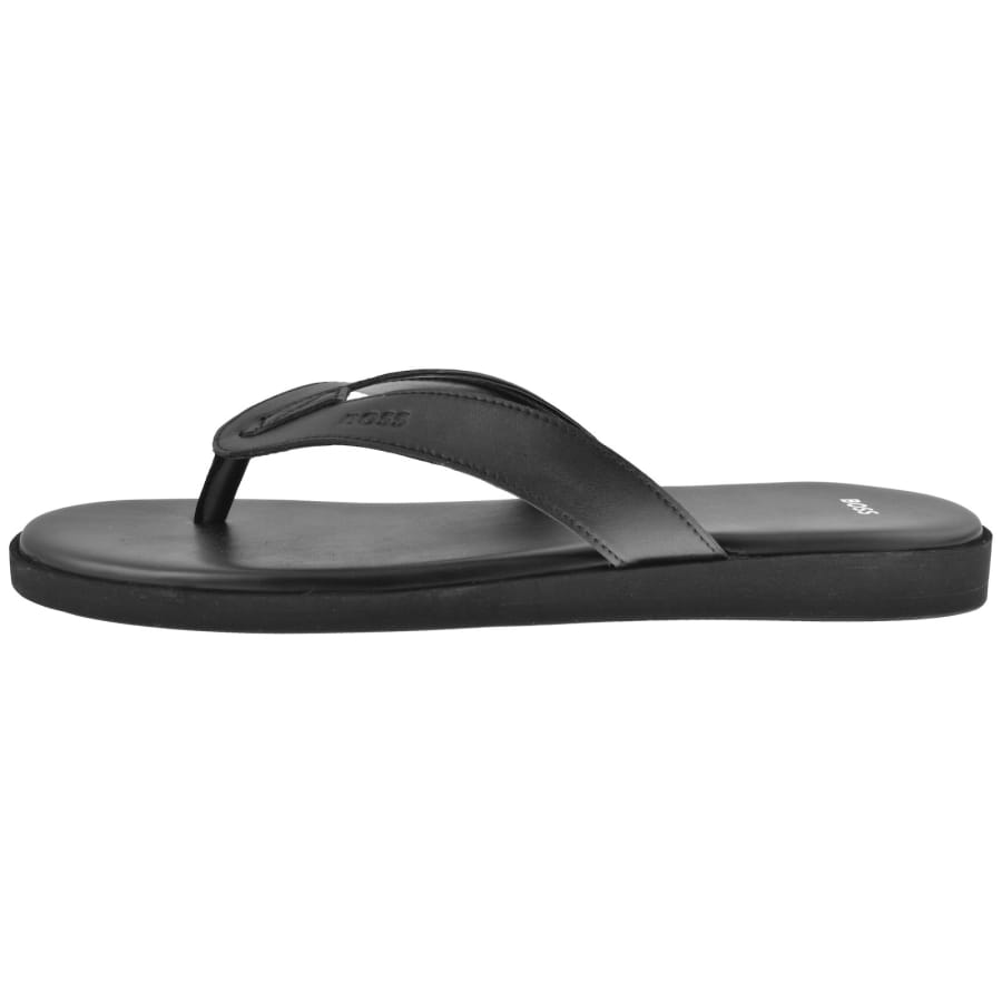 Image number 2 for BOSS Darrel Flip Flops Black
