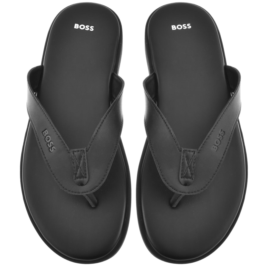 Image number 1 for BOSS Darrel Flip Flops Black