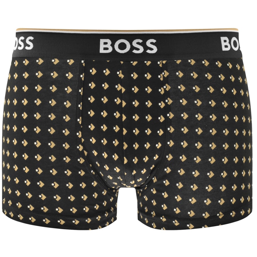Image number 4 for BOSS Underwear 3 Pack Power Trunks Black