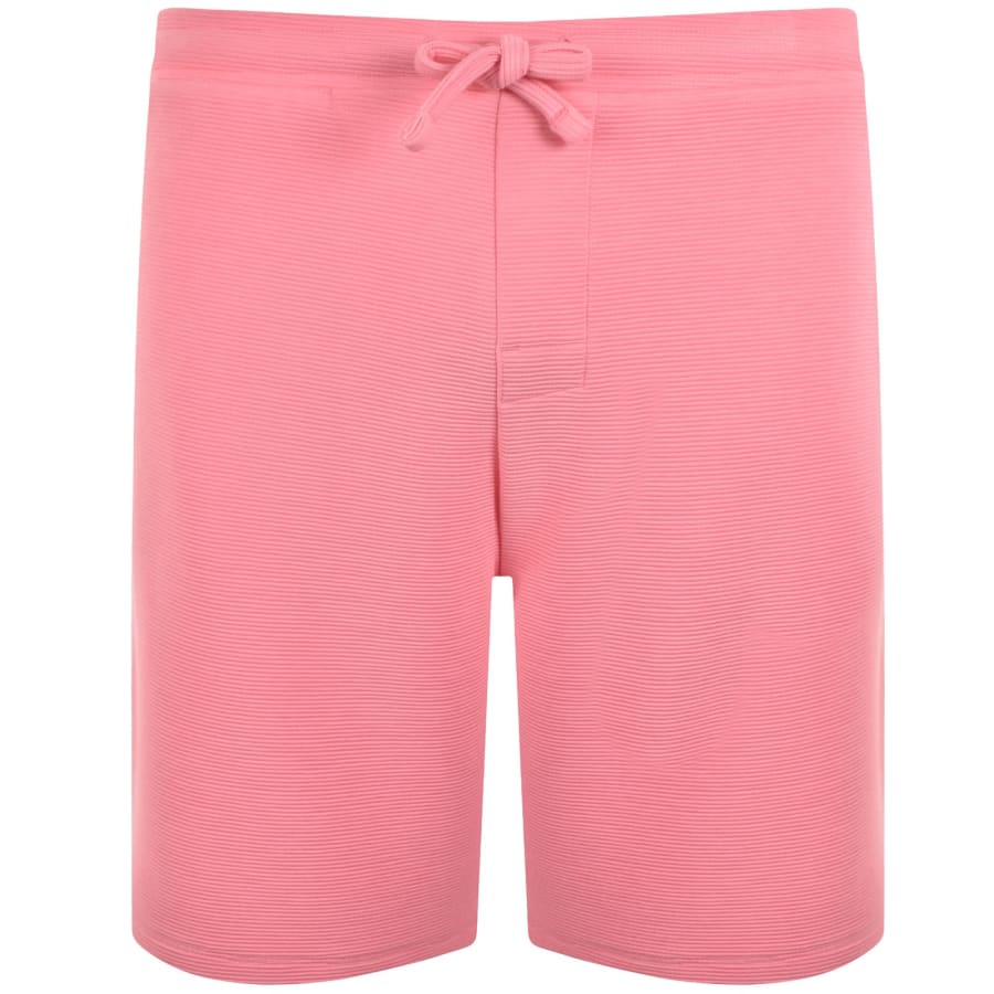 Image number 1 for BOSS Rib Shorts Pink