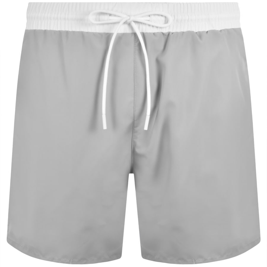 Image number 2 for BOSS Starfish Swim Shorts Grey
