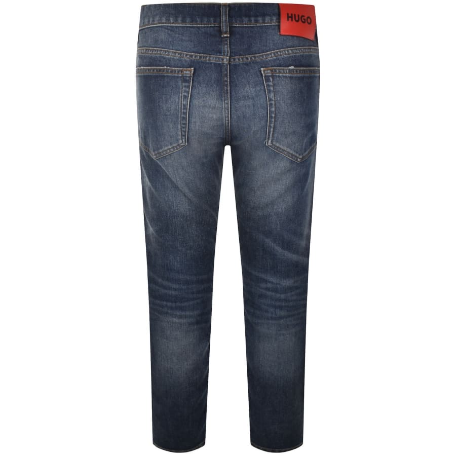 Image number 3 for HUGO 708 Slim Jeans Blue