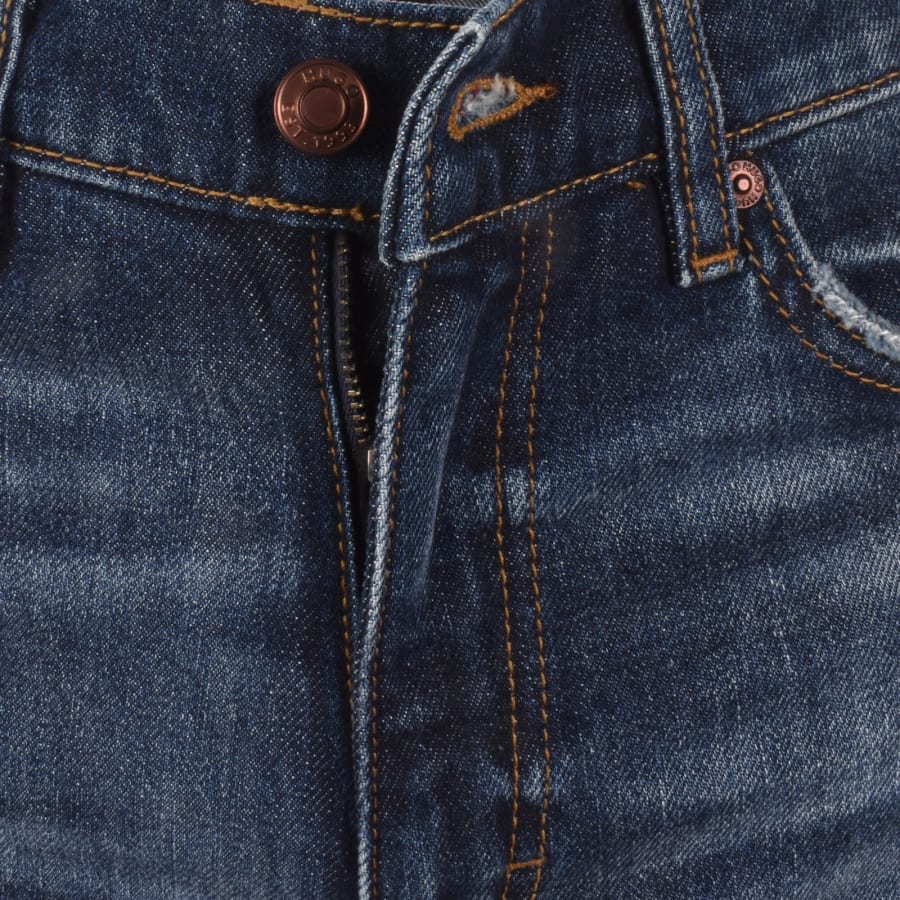 Image number 5 for HUGO 708 Slim Jeans Blue