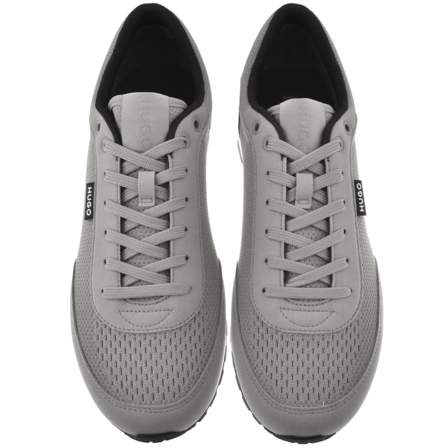Image number 3 for HUGO Icelin Runn Trainers Grey