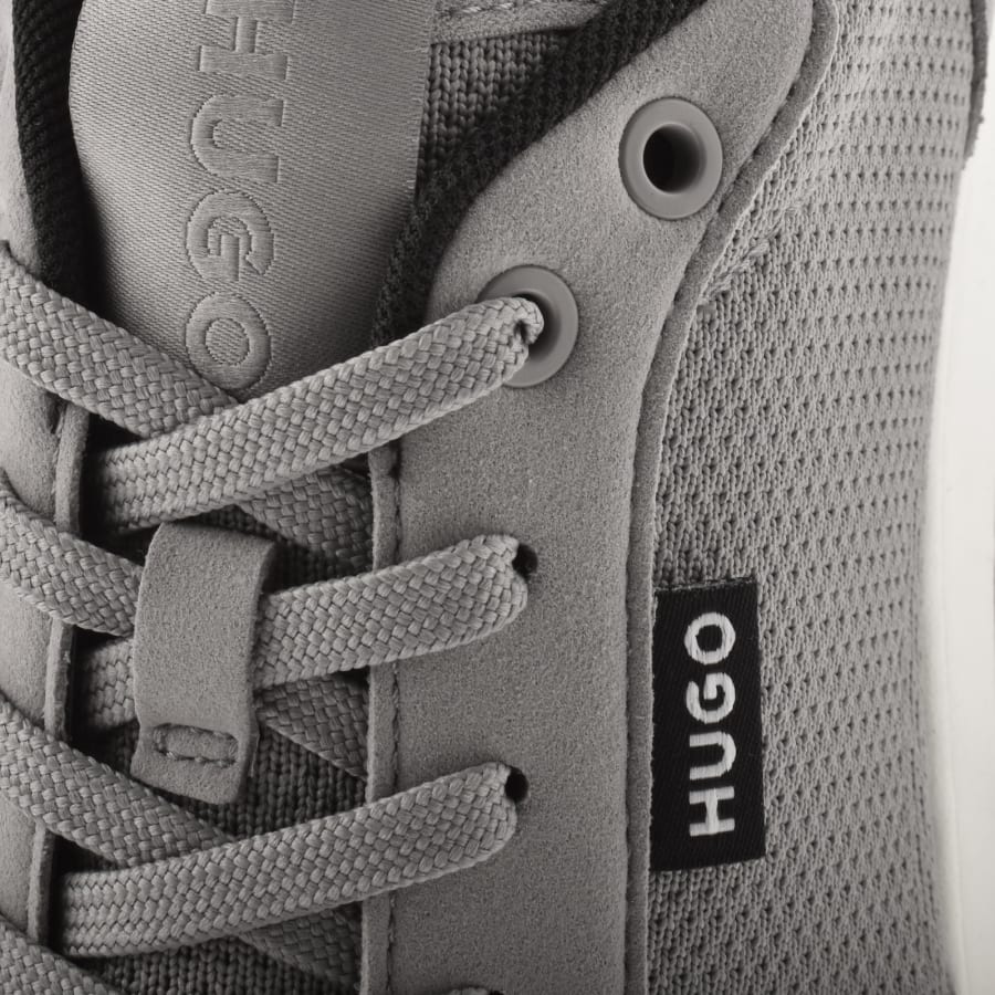 Image number 4 for HUGO Icelin Runn Trainers Grey