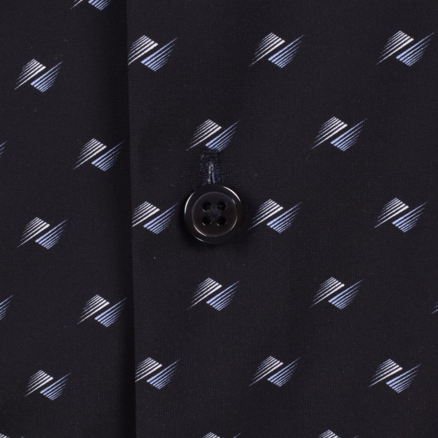 Image number 3 for BOSS Liam Regular Fit Shirt Navy