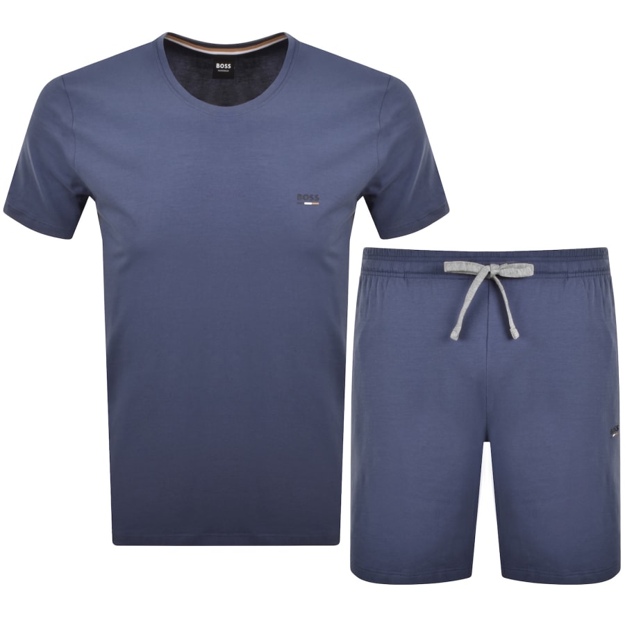 Image number 1 for BOSS Oliver Short Set Blue