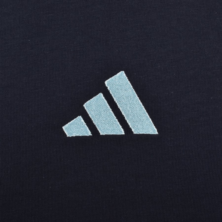 Image number 3 for adidas Sportswear 3 Stripes T Shirt Navy