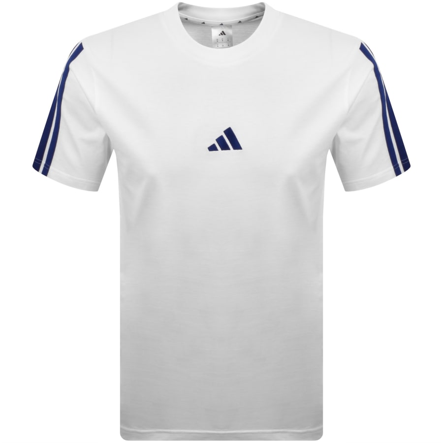 Image number 1 for adidas Sportswear 3 Stripes T Shirt White