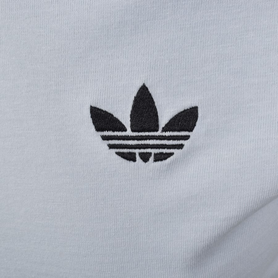 Image number 3 for adidas Originals 3 Stripes T Shirt Blue