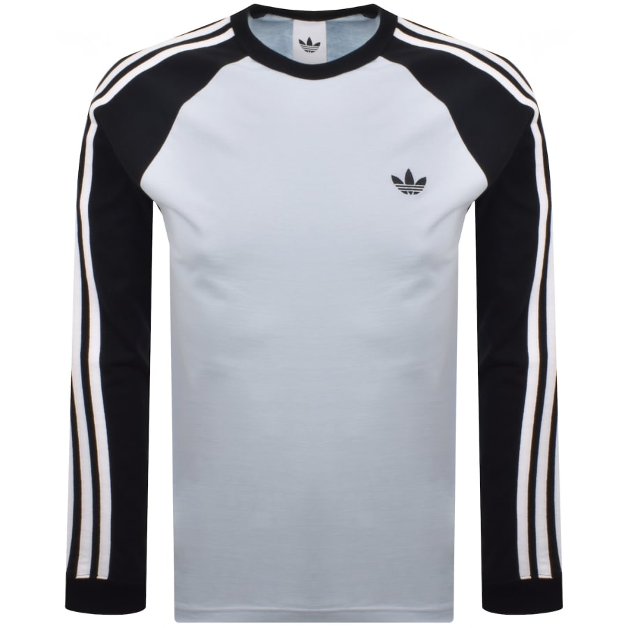 Image number 1 for adidas Originals 3 Stripes T Shirt Blue