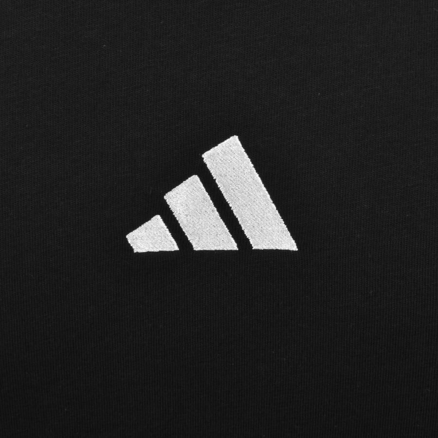 Image number 3 for adidas Sportswear 3 Stripes T Shirt Black