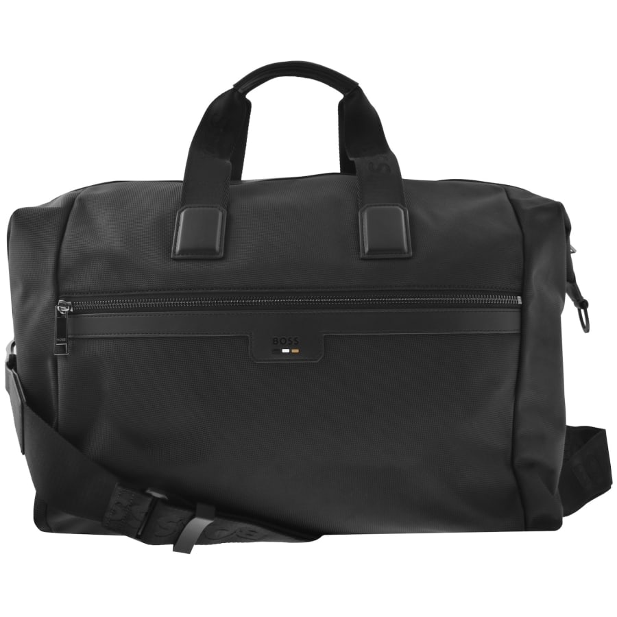 Image number 1 for BOSS Ray Soft Holdall Black