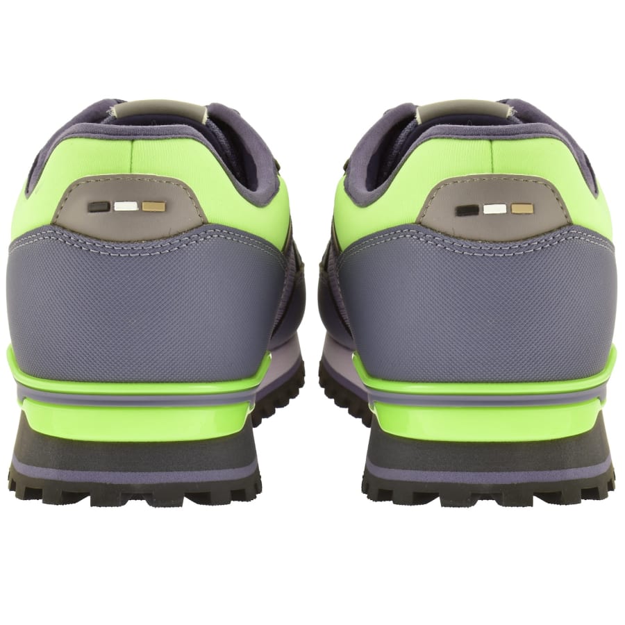 Image number 2 for BOSS Parkour L Runner Trainers Navy