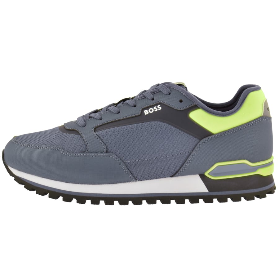 Image number 1 for BOSS Parkour L Runner Trainers Navy