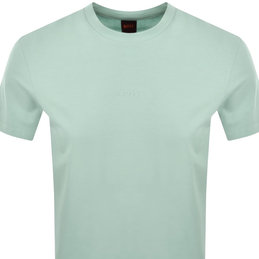 Image number 2 for BOSS TChup T Shirt Aqua Green