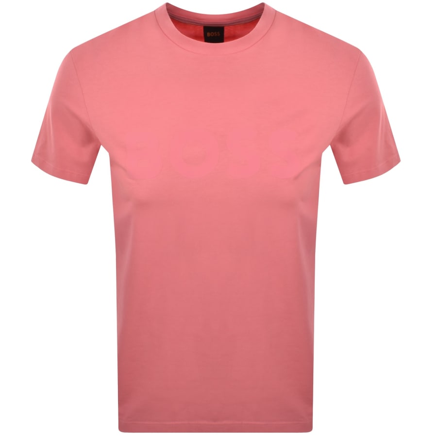 Image number 1 for BOSS Thinking 1 Logo T Shirt Deep Pink
