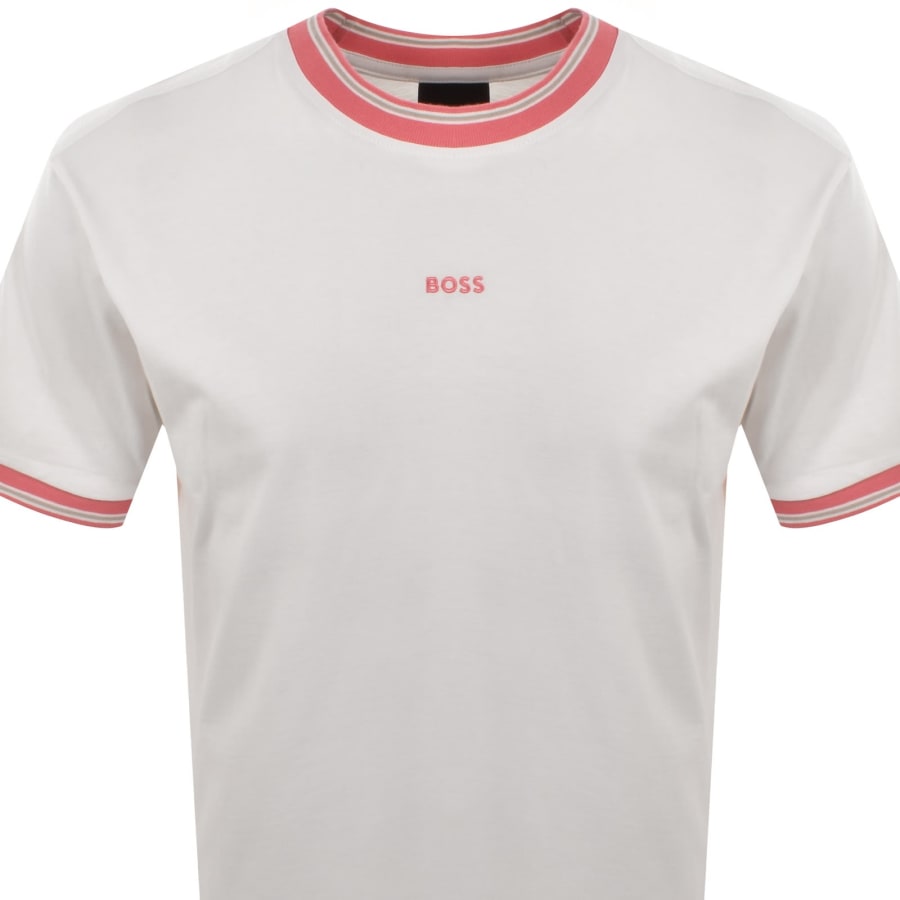 Image number 2 for BOSS Te Blocks T Shirt White