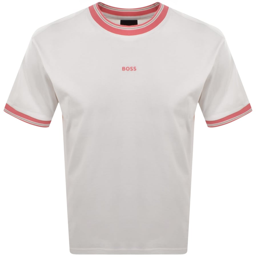 Image number 1 for BOSS Te Blocks T Shirt White
