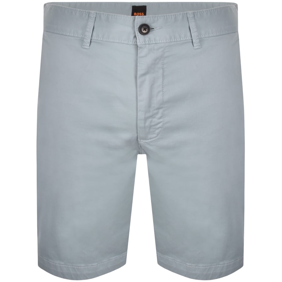 Image number 1 for BOSS Chino Slim Shorts Light Blue