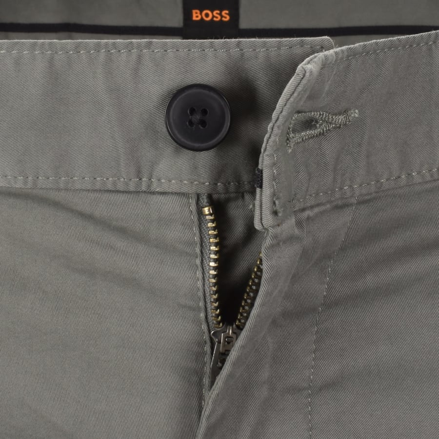 Image number 4 for BOSS Chino Slim Shorts Open Grey