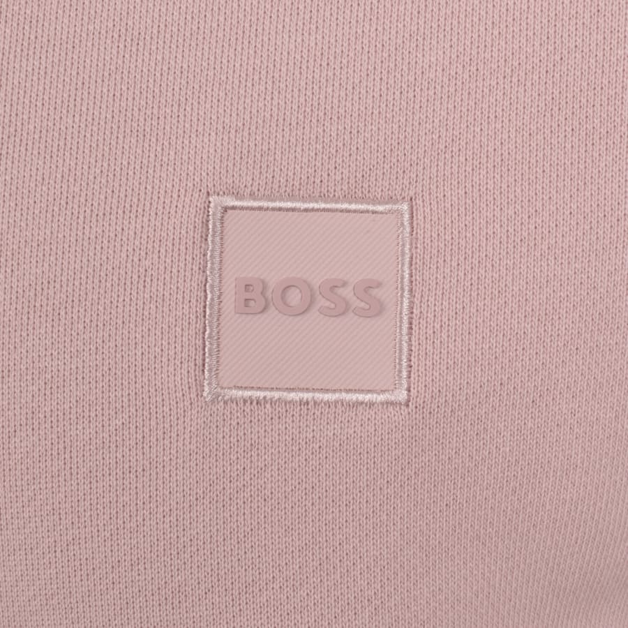 Image number 3 for BOSS Westart 1 Sweatshirt Light Pink