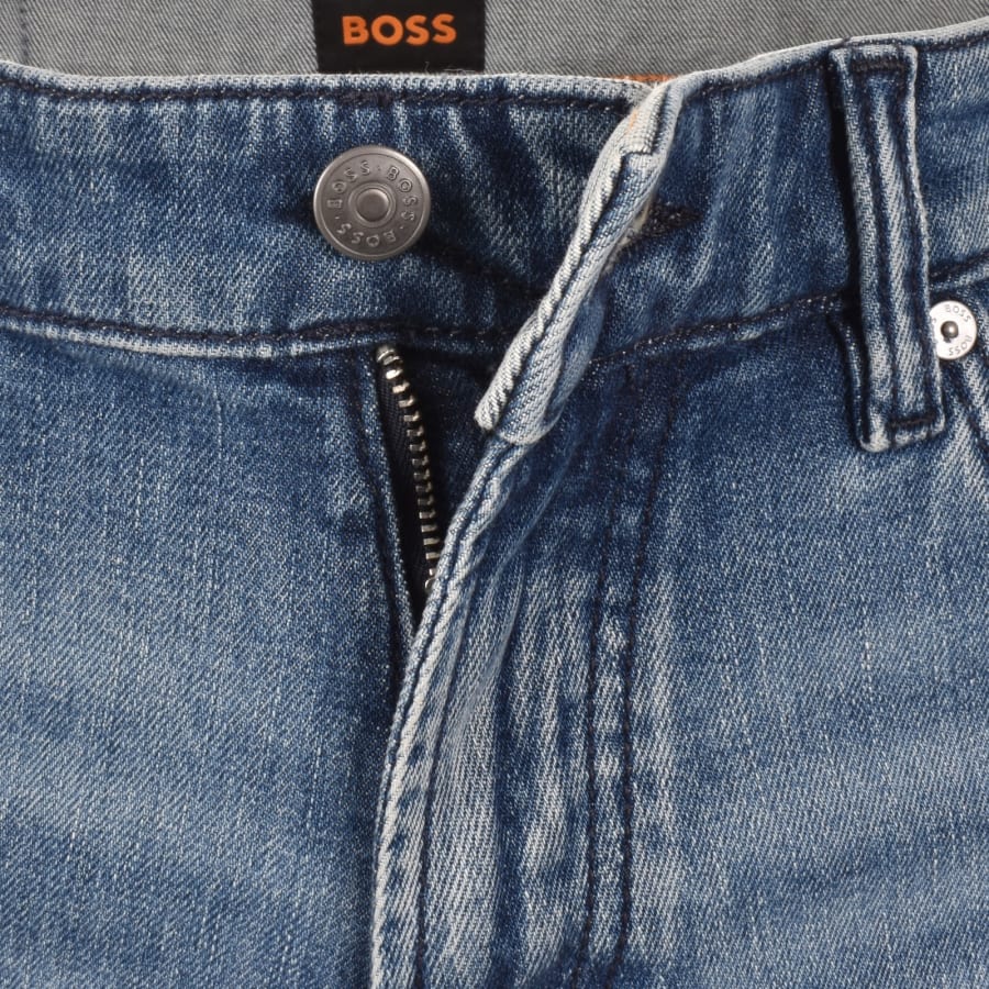 Image number 5 for BOSS Re Maine Denim Shorts Blue