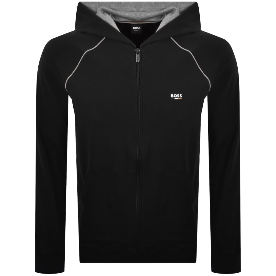 Image number 2 for BOSS Oliver Hooded Tracksuit Black