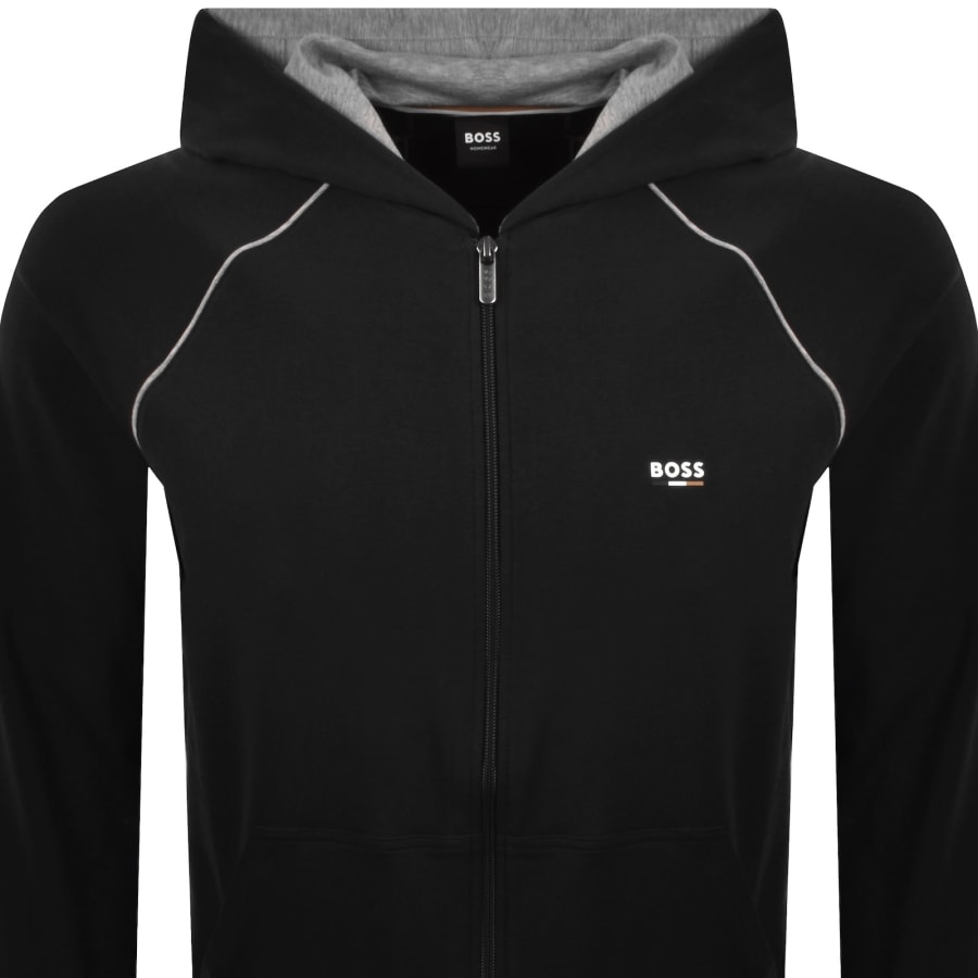 Image number 3 for BOSS Oliver Hooded Tracksuit Black