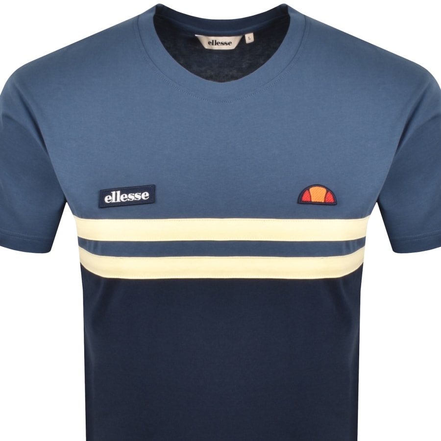 Image number 2 for Ellesse Venire T Shirt Navy