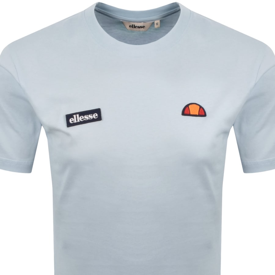 Image number 2 for Ellesse Floran T Shirt Light Blue