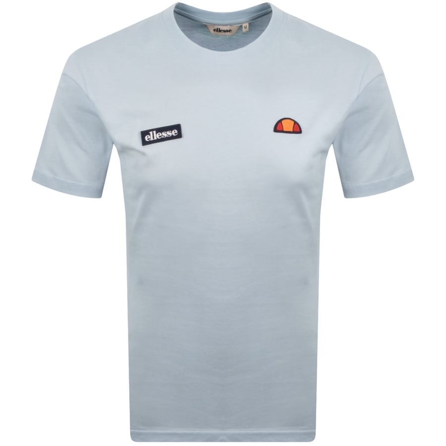 Image number 1 for Ellesse Floran T Shirt Light Blue