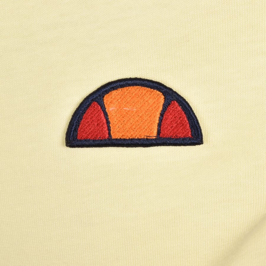 Image number 4 for Ellesse Floran T Shirt Light Yellow