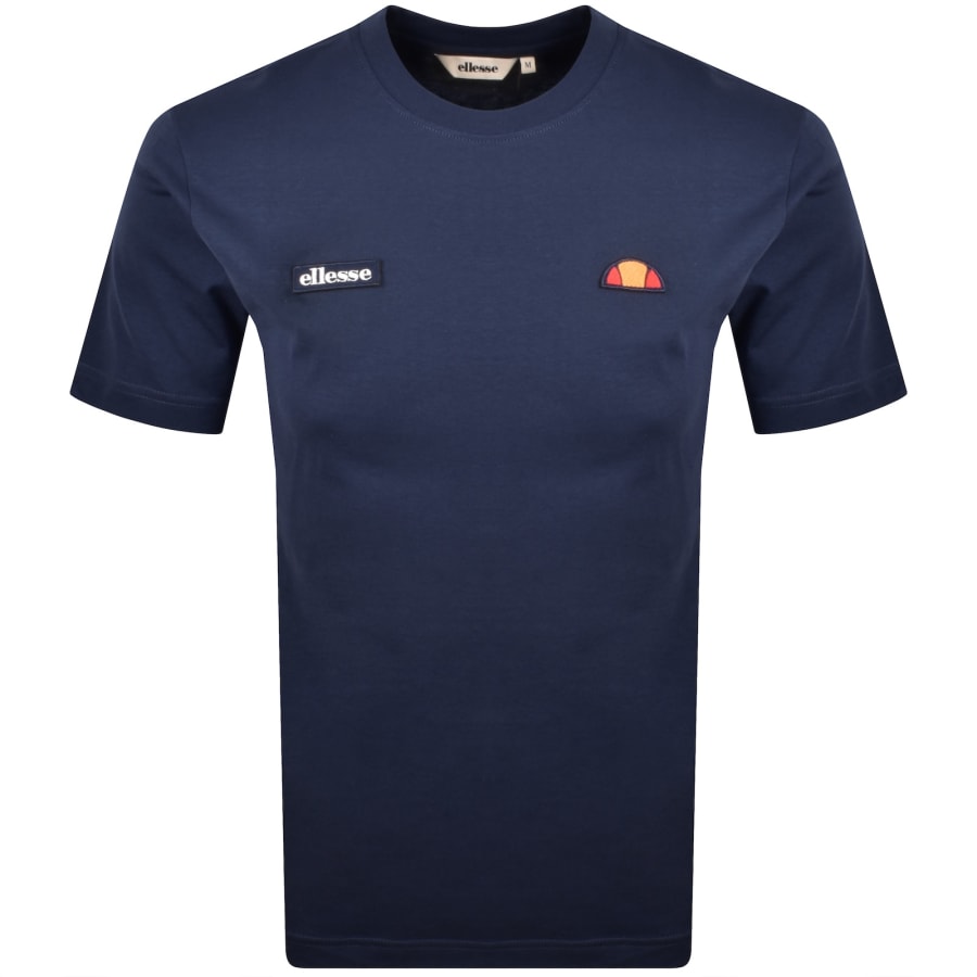 Image number 1 for Ellesse Floran T Shirt Navy