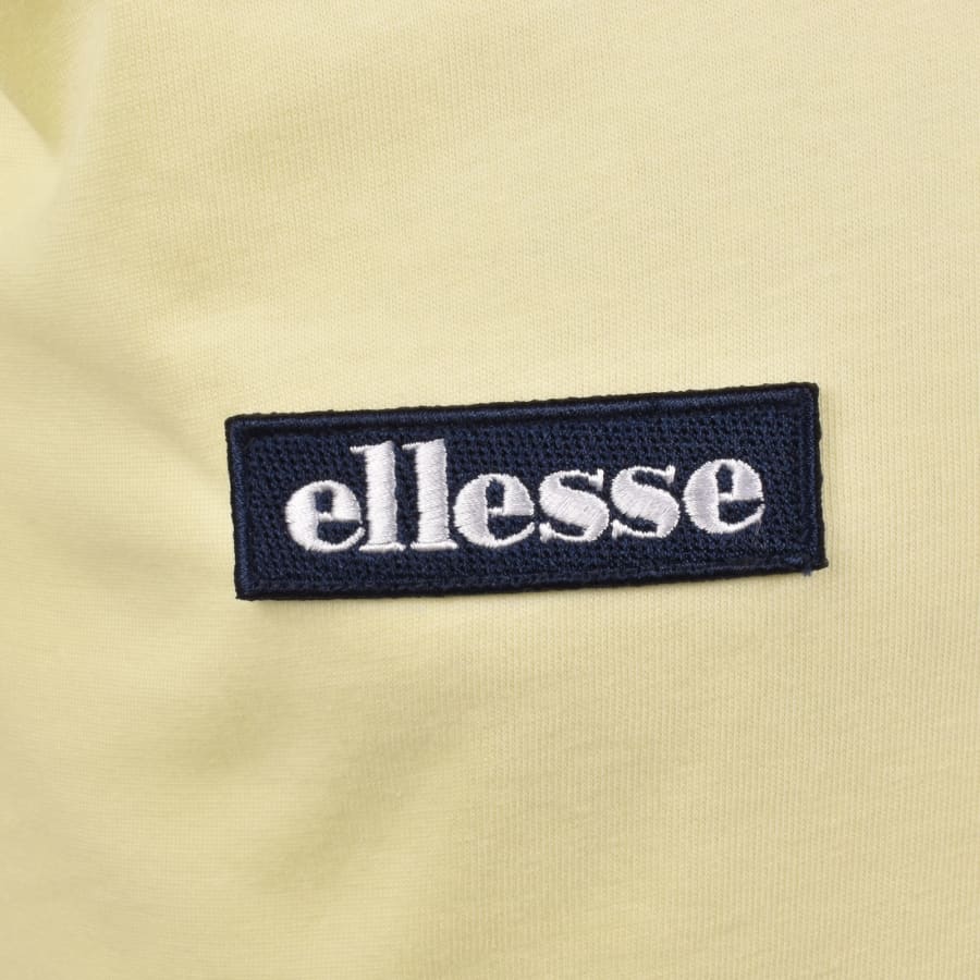 Image number 3 for Ellesse Ringetto T Shirt Light Yellow