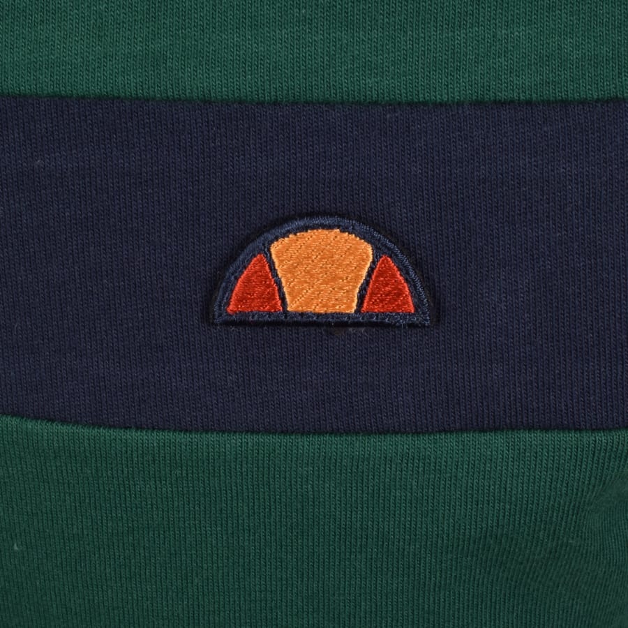 Image number 3 for Ellesse Caserio T Shirt Dark Green