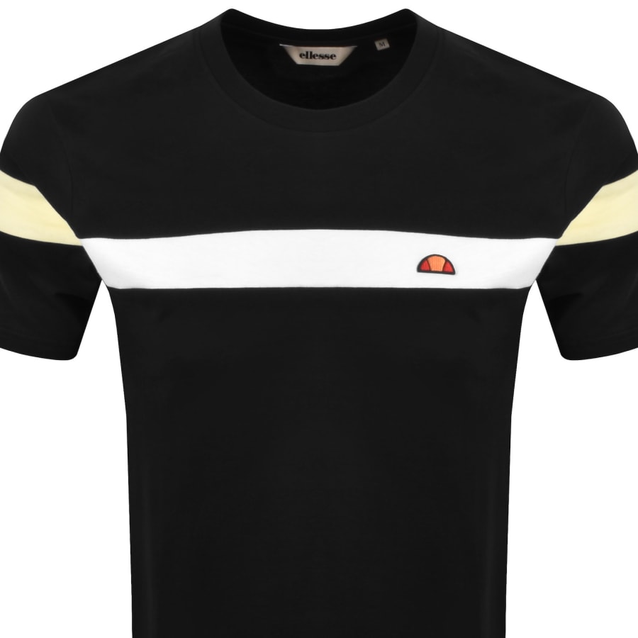 Image number 2 for Ellesse Caserio T Shirt Black