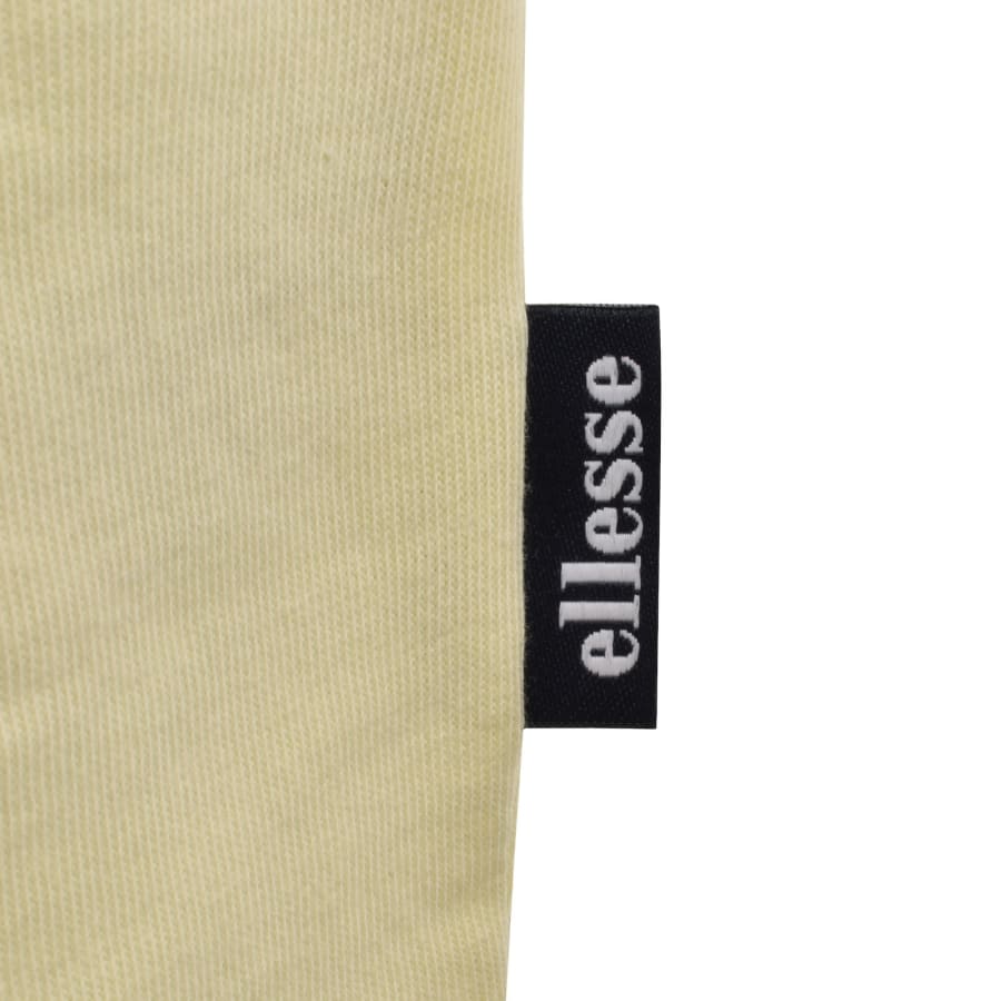 Image number 4 for Ellesse Cassica T Shirt Light Yellow