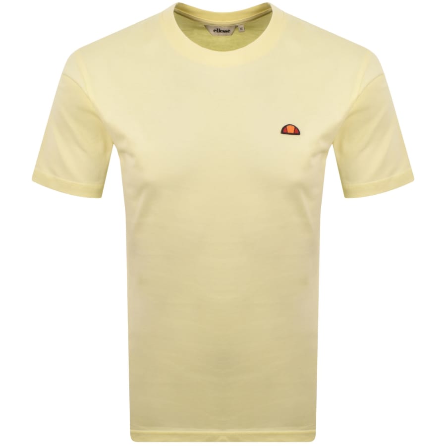Image number 1 for Ellesse Cassica T Shirt Light Yellow