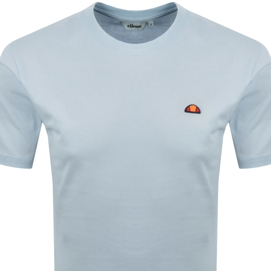 Image number 2 for Ellesse Cassica T Shirt Light Blue