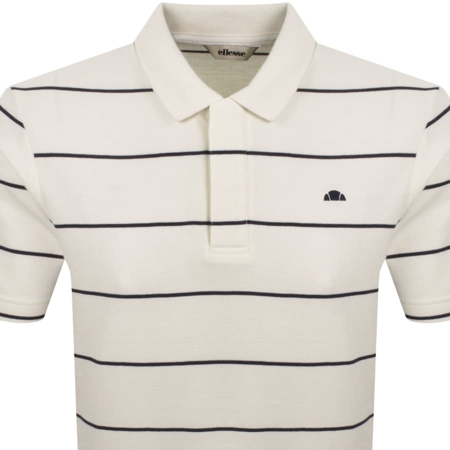 Image number 2 for Ellesse Cimetta Polo T Shirt Off White