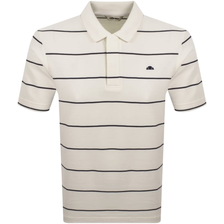 Image number 1 for Ellesse Cimetta Polo T Shirt Off White