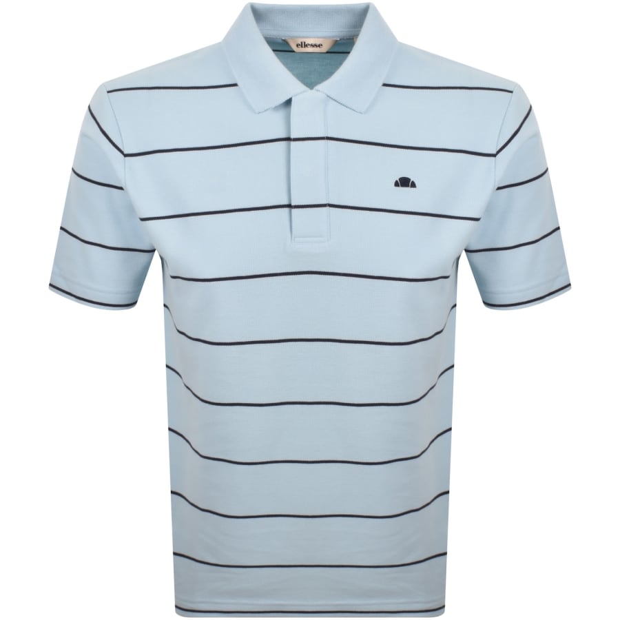 Image number 1 for Ellesse Cimetta Polo T Shirt Light Blue