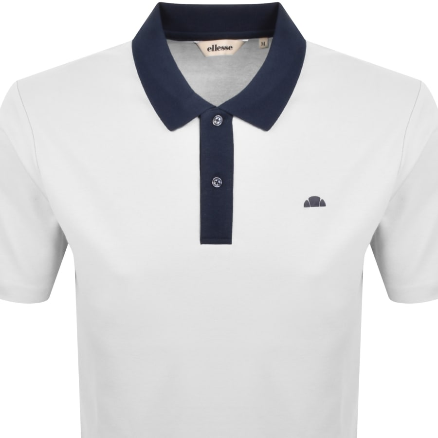 Image number 2 for Ellesse Vergo Polo T Shirt White