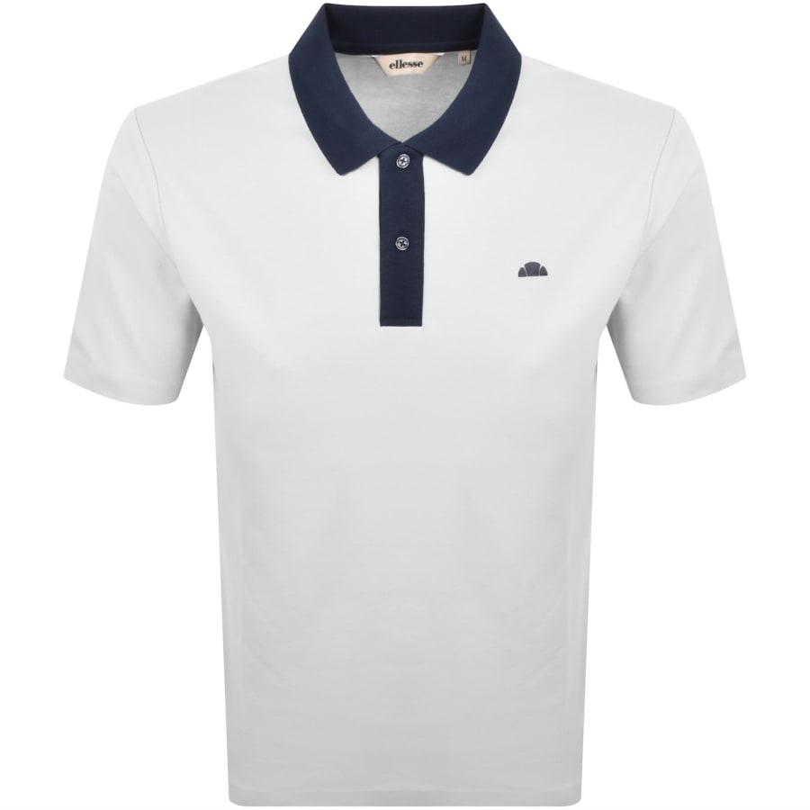 Image number 1 for Ellesse Vergo Polo T Shirt White