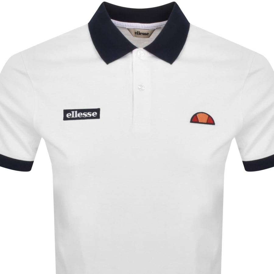 Image number 2 for Ellesse Lessepsia Polo T Shirt White