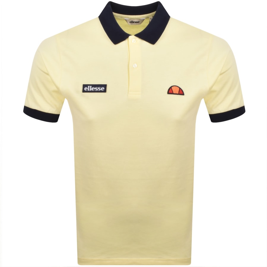 Image number 1 for Ellesse Lessepsia Polo T Shirt Light Yellow
