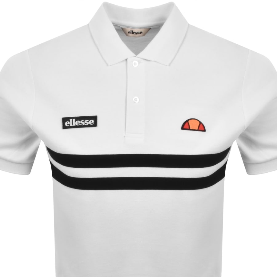 Image number 2 for Ellesse Muccia Polo T Shirt White