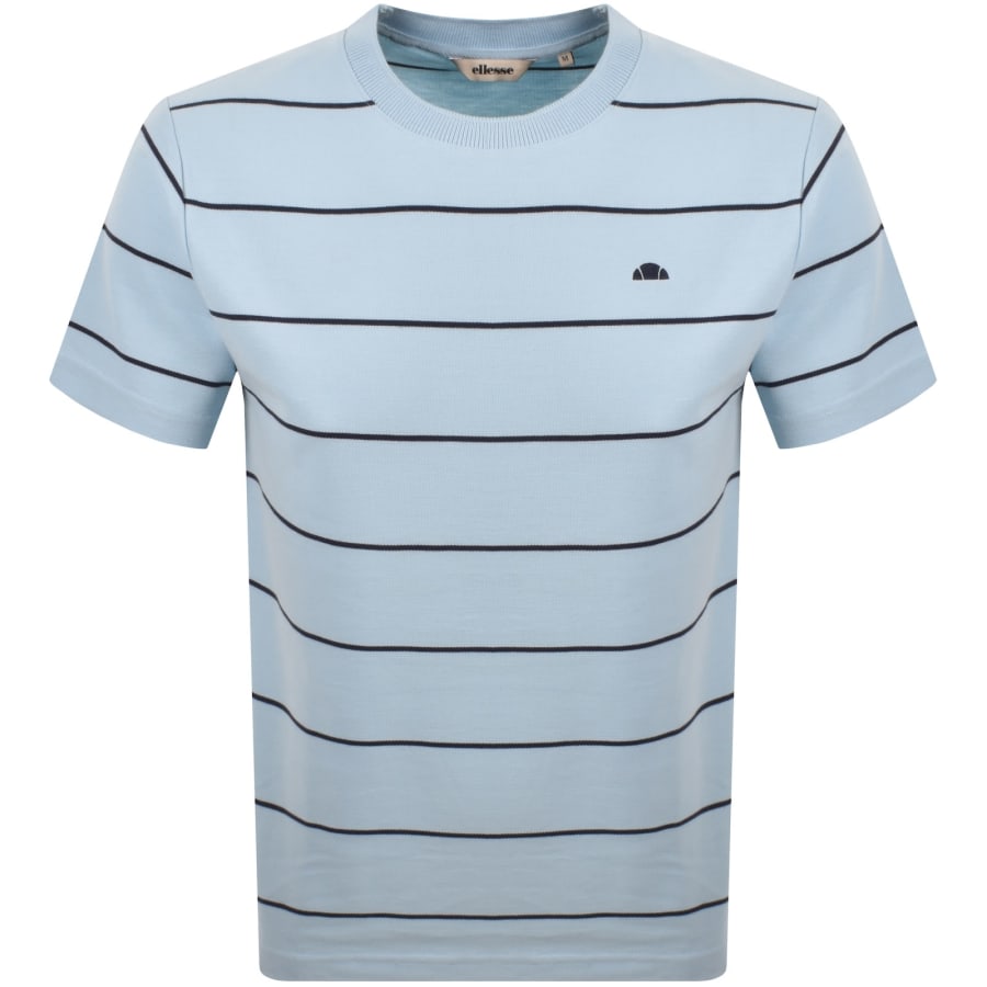 Image number 1 for Ellesse Verri Pique T Shirt Light Blue