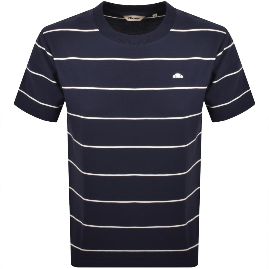 Image number 1 for Ellesse Verri Pique T Shirt Navy